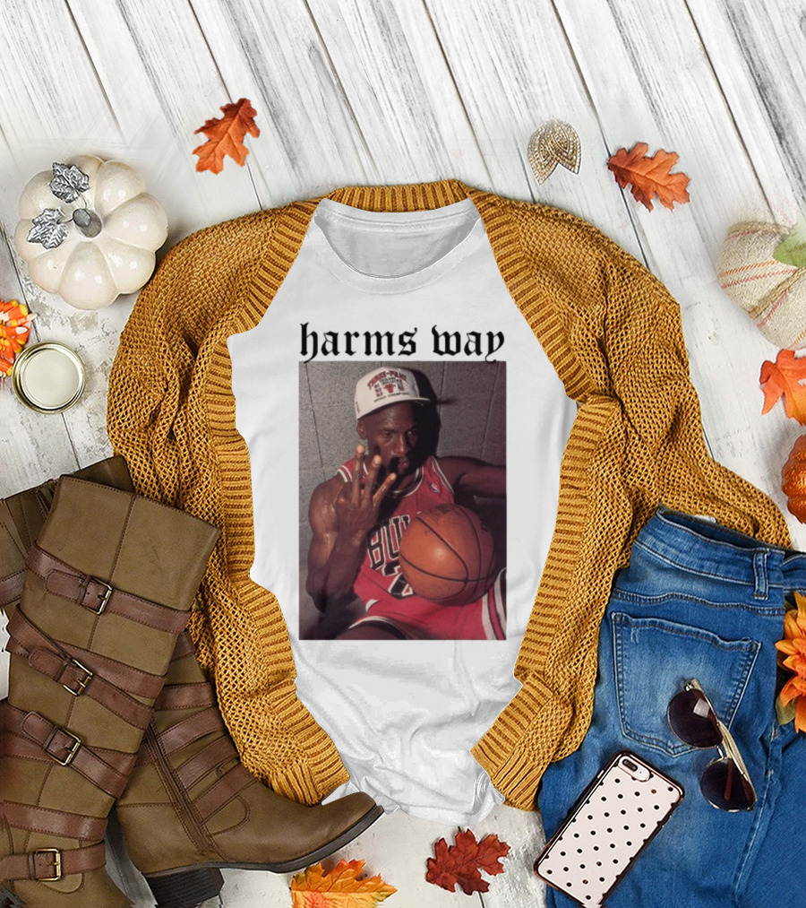 Harm's Way Bulls Basketball Legend 23 Championship Tribute T-Shirt