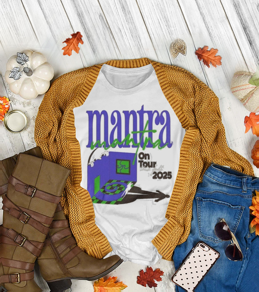 Mantra On Tour 2025 This Fall Psychedelic Room Artwork T-Shirt