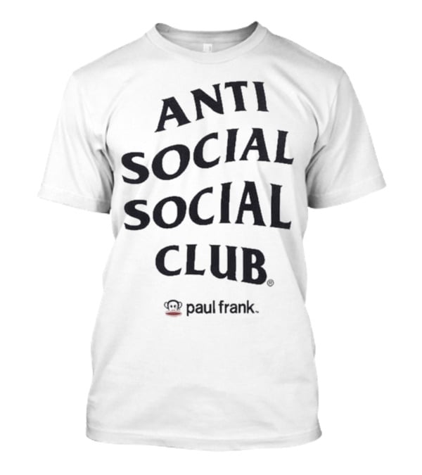 Anti Social Social Club Paul Frank Collaboration T-Shirt