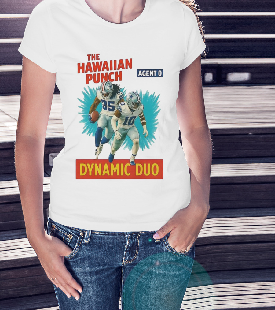 The Hawaiian Punch Agent O Dynamic Duo Dallas Cowboys Football T-Shirt