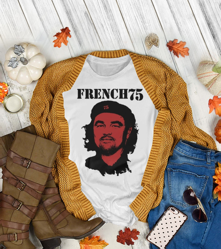 Che French 75 Red Portrait T-Shirt