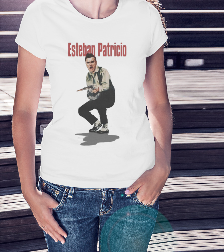 Esteban Patricio Morrissey Style Iconic Pose T-Shirt