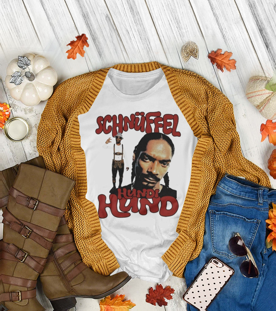 Snoop Dogg Schnüffel Hundi Hund German Style T-Shirt