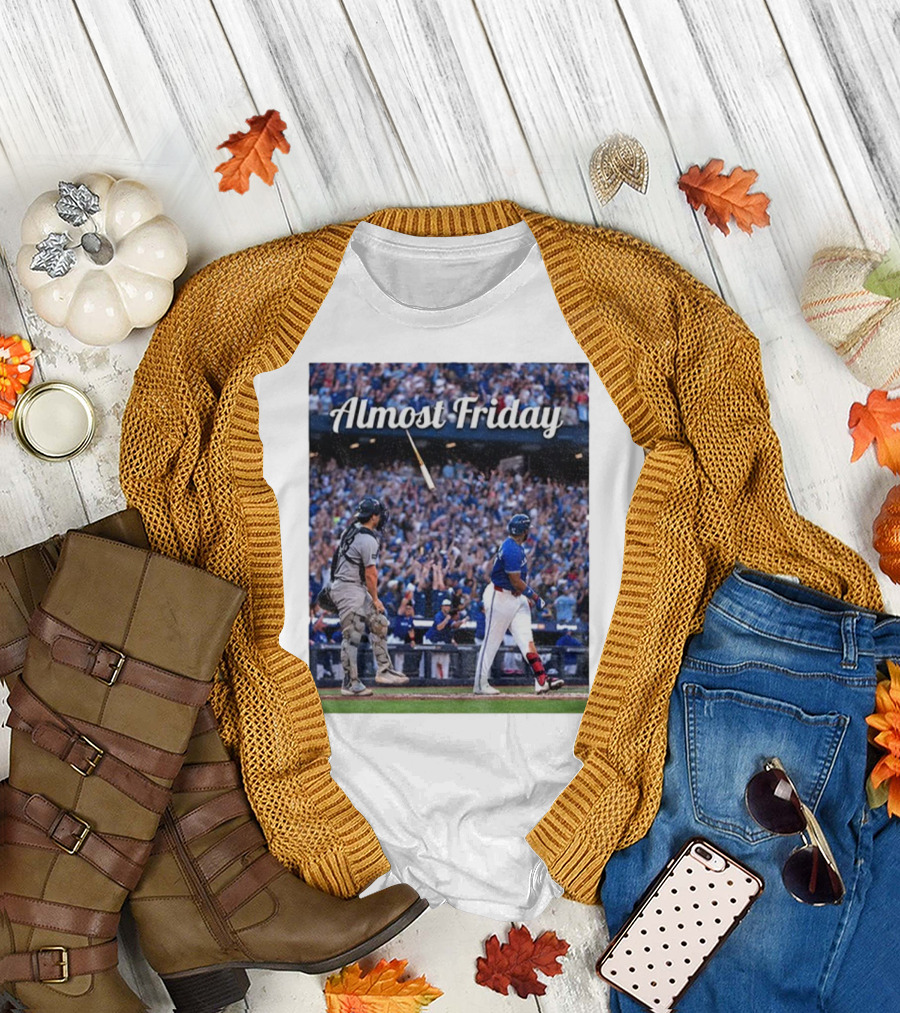 Toronto Blue Jays New York Yankees Almost Friday MLB Baseball Action T-Shirt