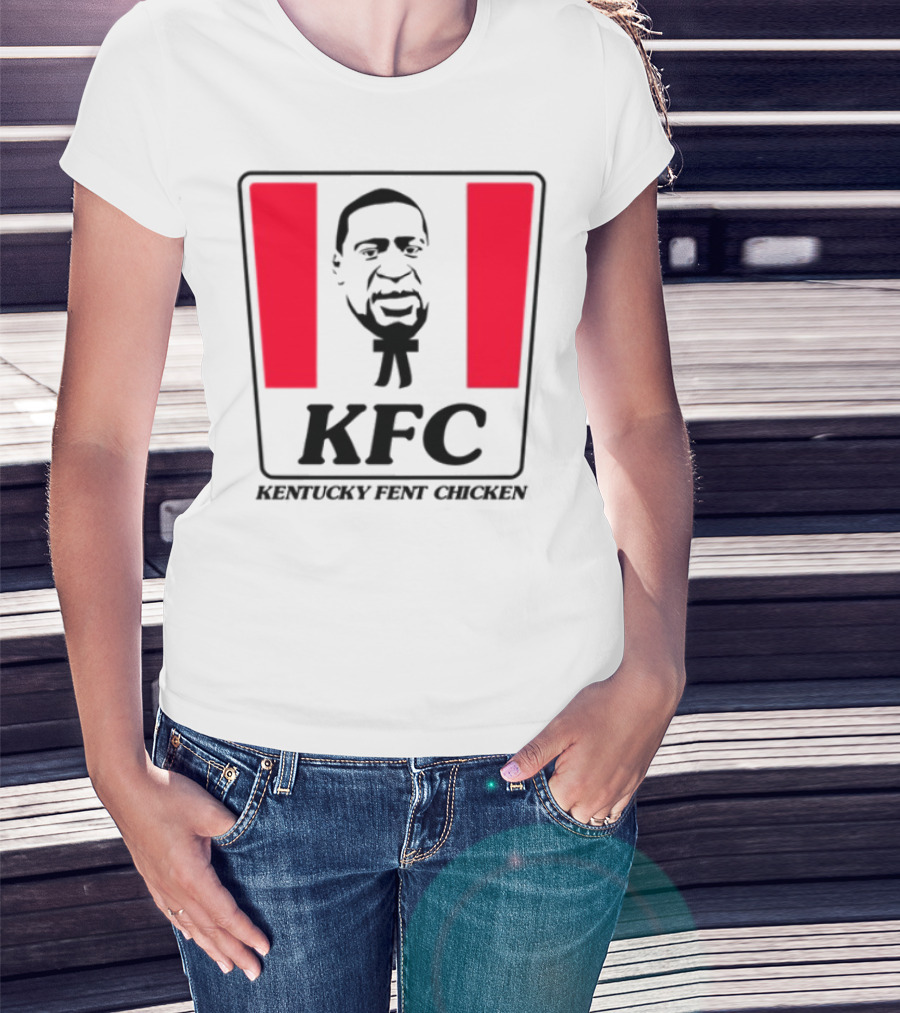 KFC Kentucky Fent Chicken Parody Red Bucket T-Shirt