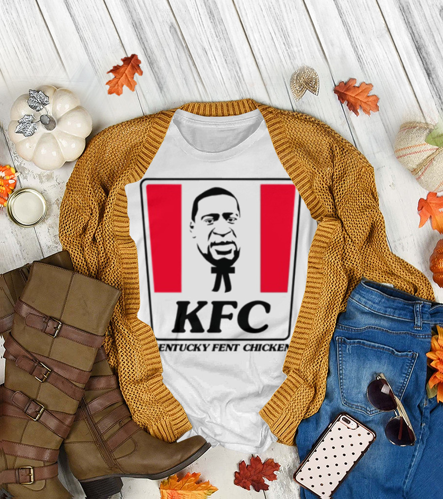 KFC Kentucky Fent Chicken Parody Red Bucket T-Shirt