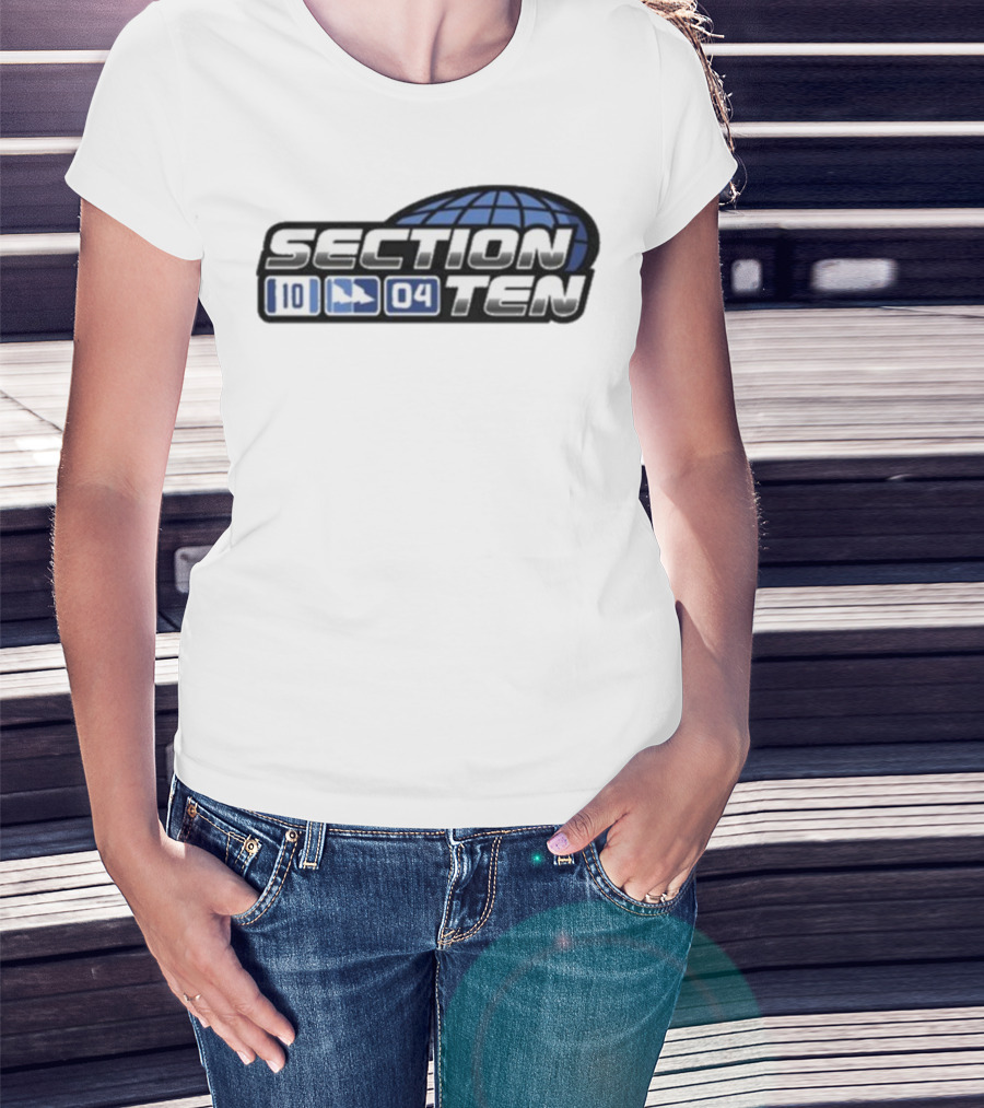 Section Ten 10 04 WS Globe T-Shirt