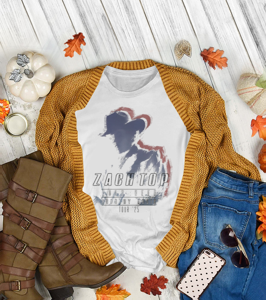 Zach Top Double Zach Hat Outline 1995 T-Shirt