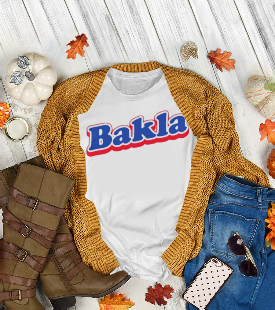 Bakla Bold Blue and Red T-Shirt