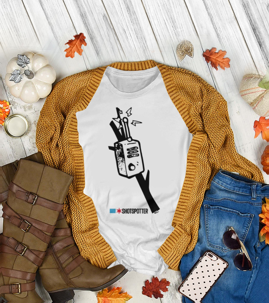 Raymondalopez Walkie-Talkie Shotspotter Image T-Shirt