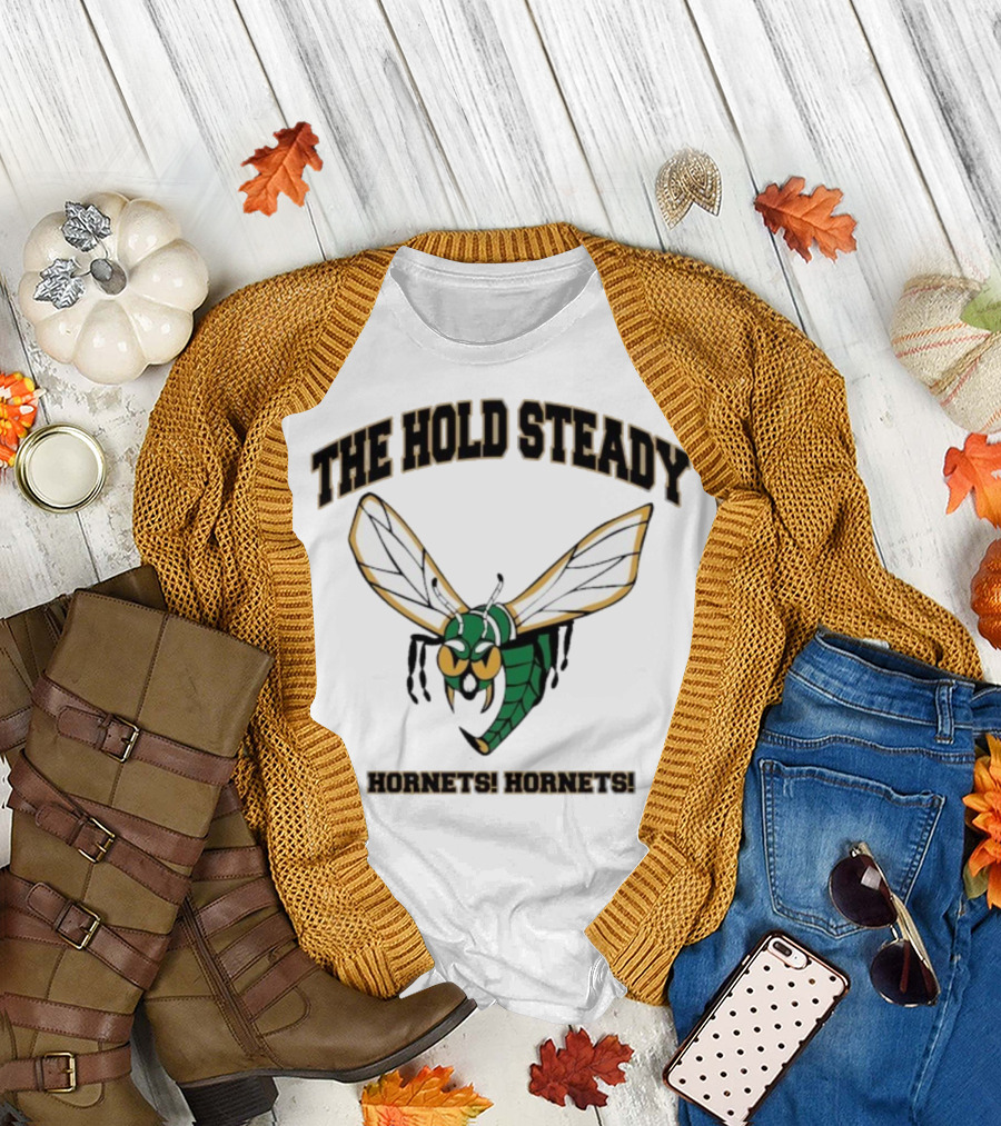The Hold Steady Hornets Hornets Logo Buzzing Insect Art T-Shirt