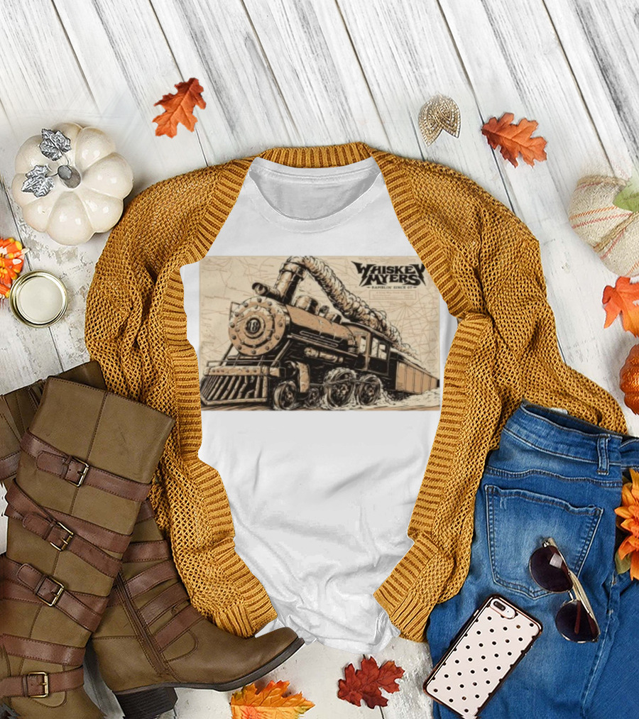 Whiskey Myers Train Greensboro NC October 10 2025 Ramblin' Since 07 T-Shirt