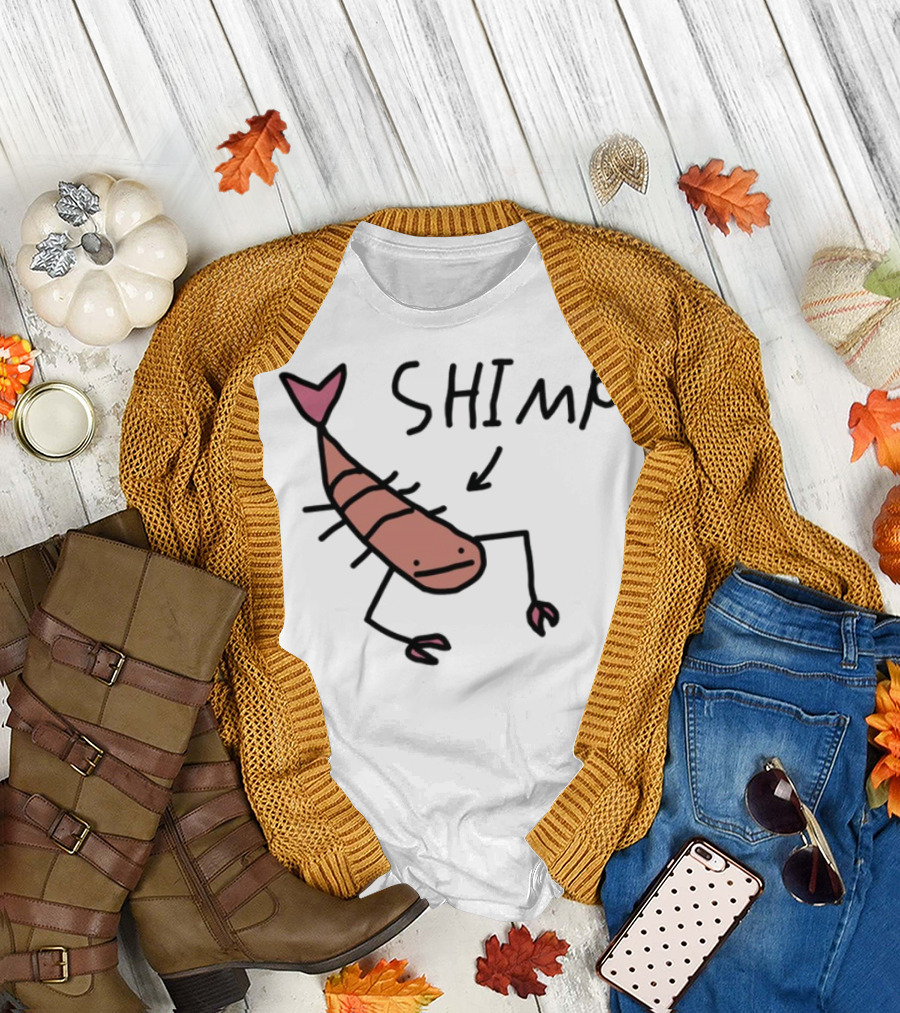 Shimp Cartoon Character Wors s T-Shirt