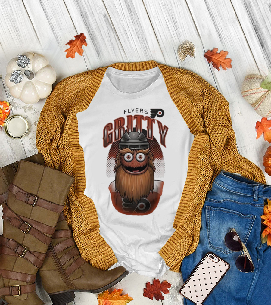 Philadelphia Flyers Gritty Mascot Outer Stuff T-Shirt