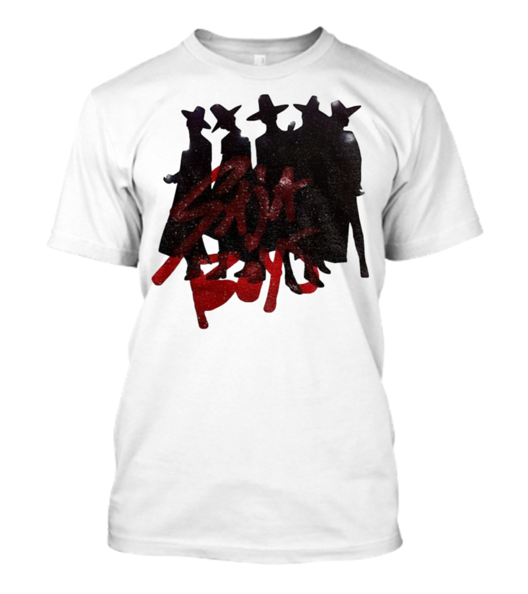 Saja Boys Huntrix Demon Hunter Kpop Vintage Silhouette Design T-Shirt