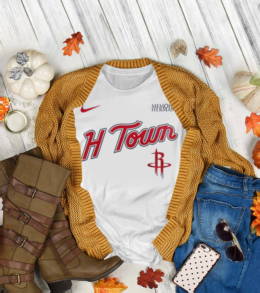 H-Town Nike Houston Rockets Memorial Hermann Edition T-Shirt