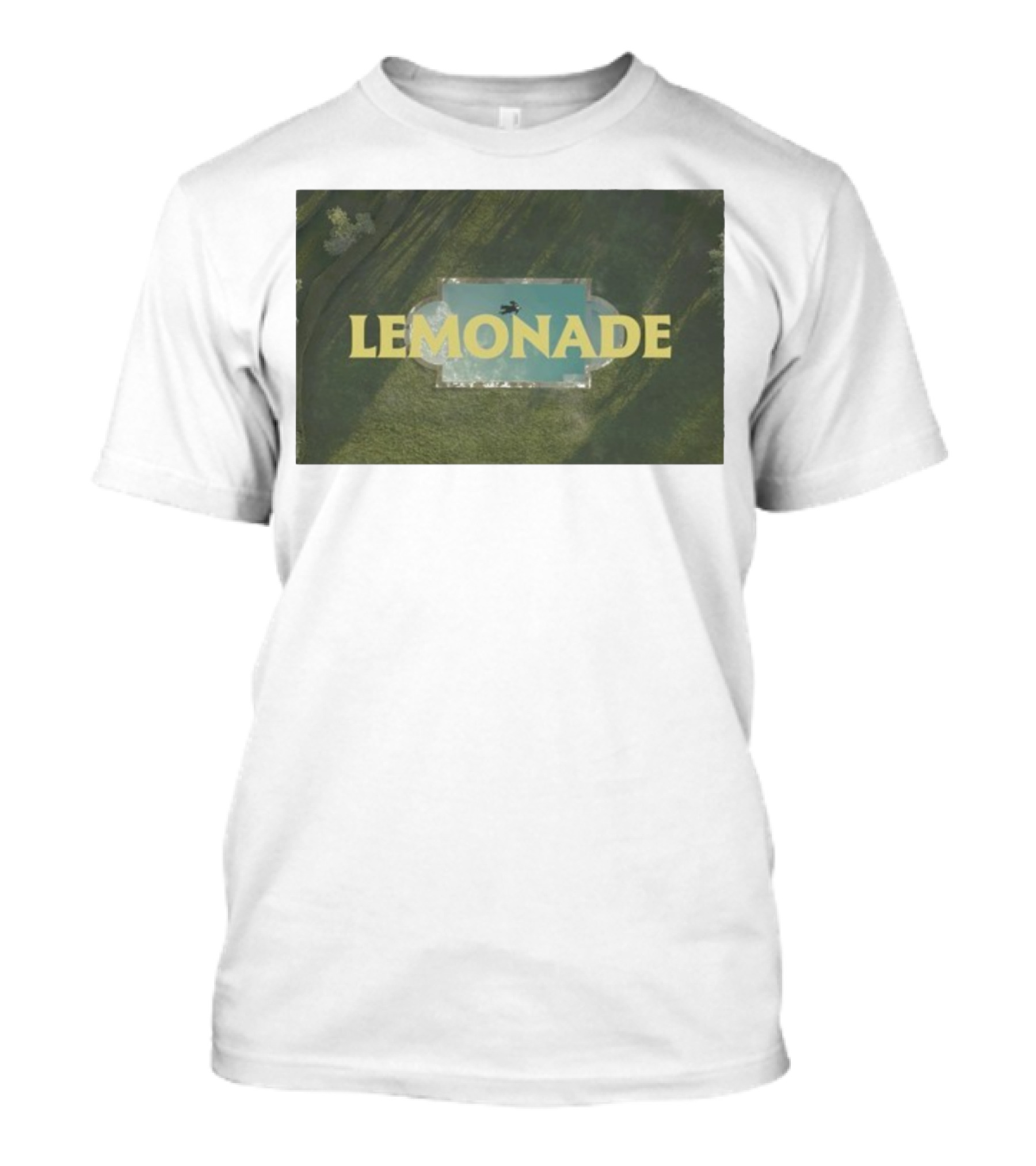Louis Tomlinson Lemonade Aesthetic Pool Aerial View T-Shirt