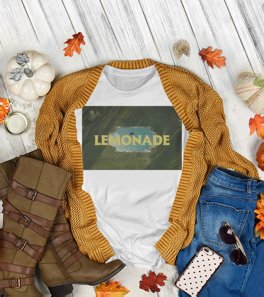 Louis Tomlinson Lemonade Aesthetic Pool Aerial View T-Shirt