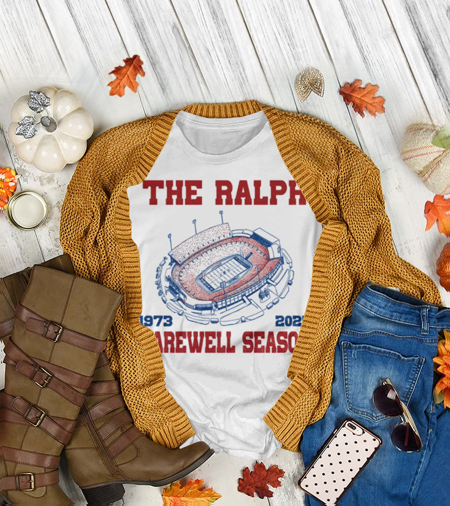 The Ralph Stadium Farewell Season 1973-2025 Buffalo Bills NFL T-Shirt