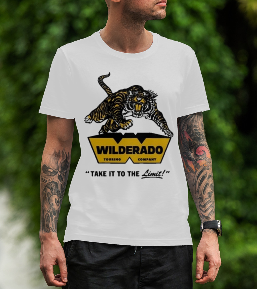 Wilderado Touring Company Take It To The Limit Tiger Logo T-Shirt