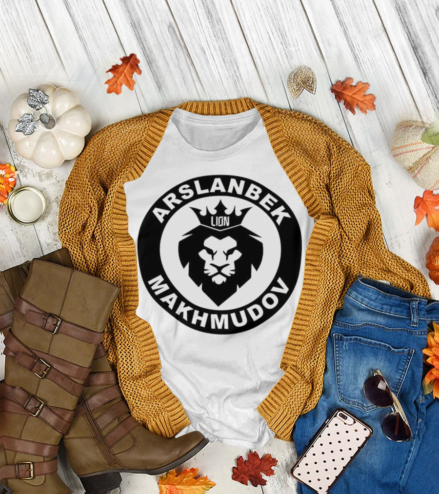 Arslanbek Makhmudov Lion Emblem T-Shirt