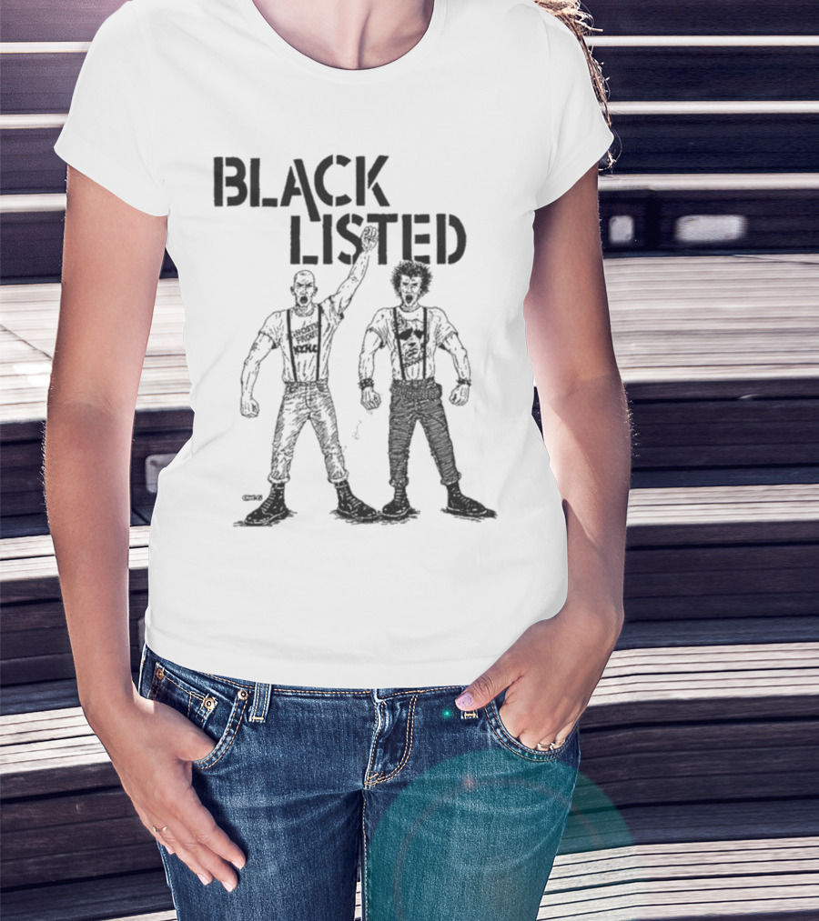 Blacklisted AF Rip Iconic Duo Standing Image T-Shirt