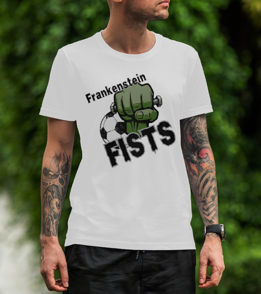 Frankenstein Soccer Fists T-Shirt