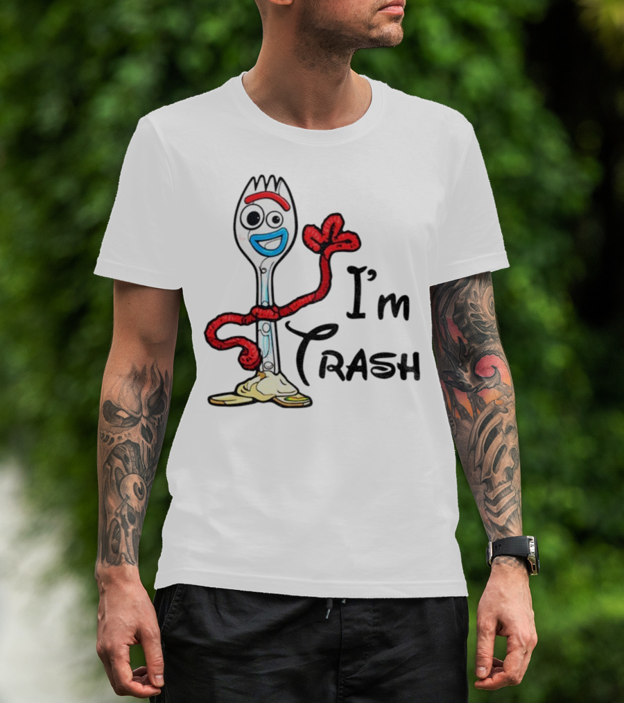 I’m Trash Fork Toy Story Pixar Character T-Shirt