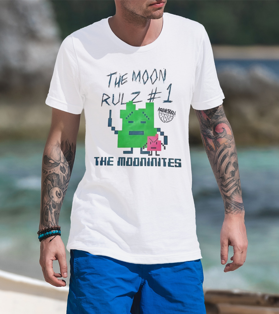 The Mooninites The Moon Rulz #1 Aqua Teen Hunger Force T-Shirt