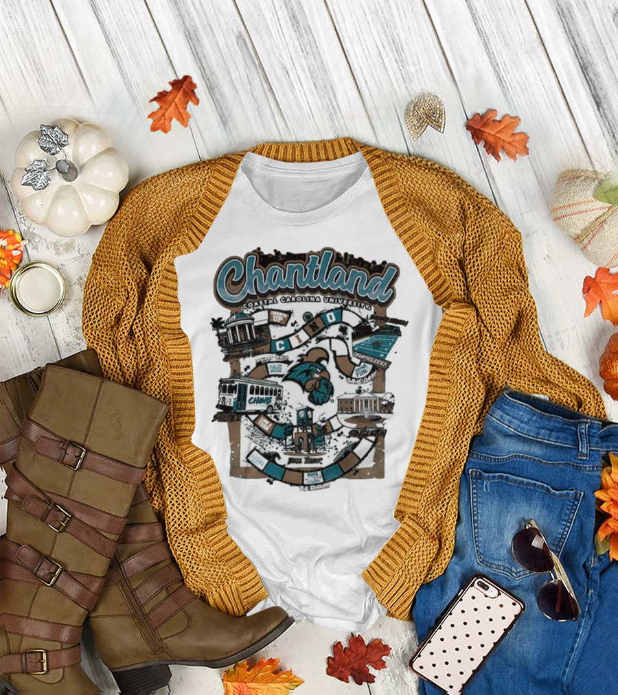 Chantland Coastal Carolina University Chanticleers CINO Gameday T-Shirt