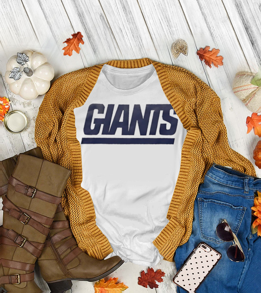 New York Giants Classic Symbol Navy Blue T-Shirt