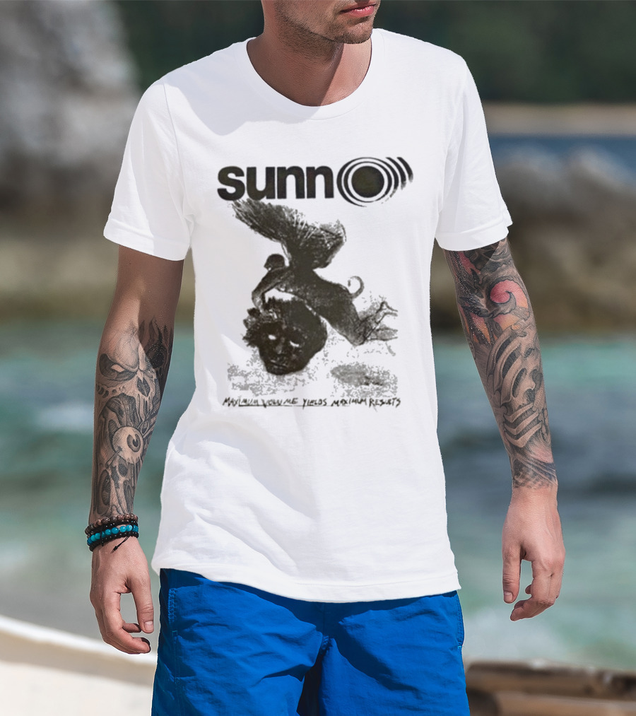 Sunn O))) Maximum Volume Angel Head Tour 2012 2013 US Japan EU T-Shirt