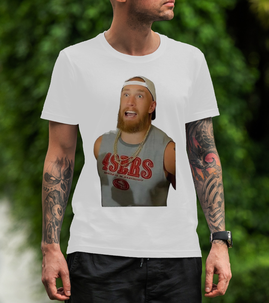 49ers 85 George Kittle San Francisco Football Insight T-Shirt