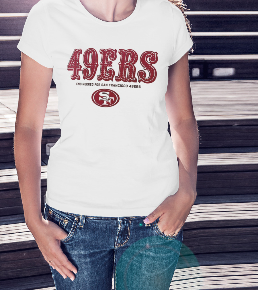 George Kittle Engineered For San Francisco 49ers 49ERS SF T-Shirt