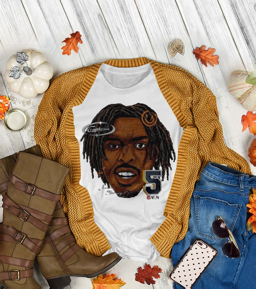 Jalen Ramsey Euphoria #5 Big Head Steelers T-Shirt