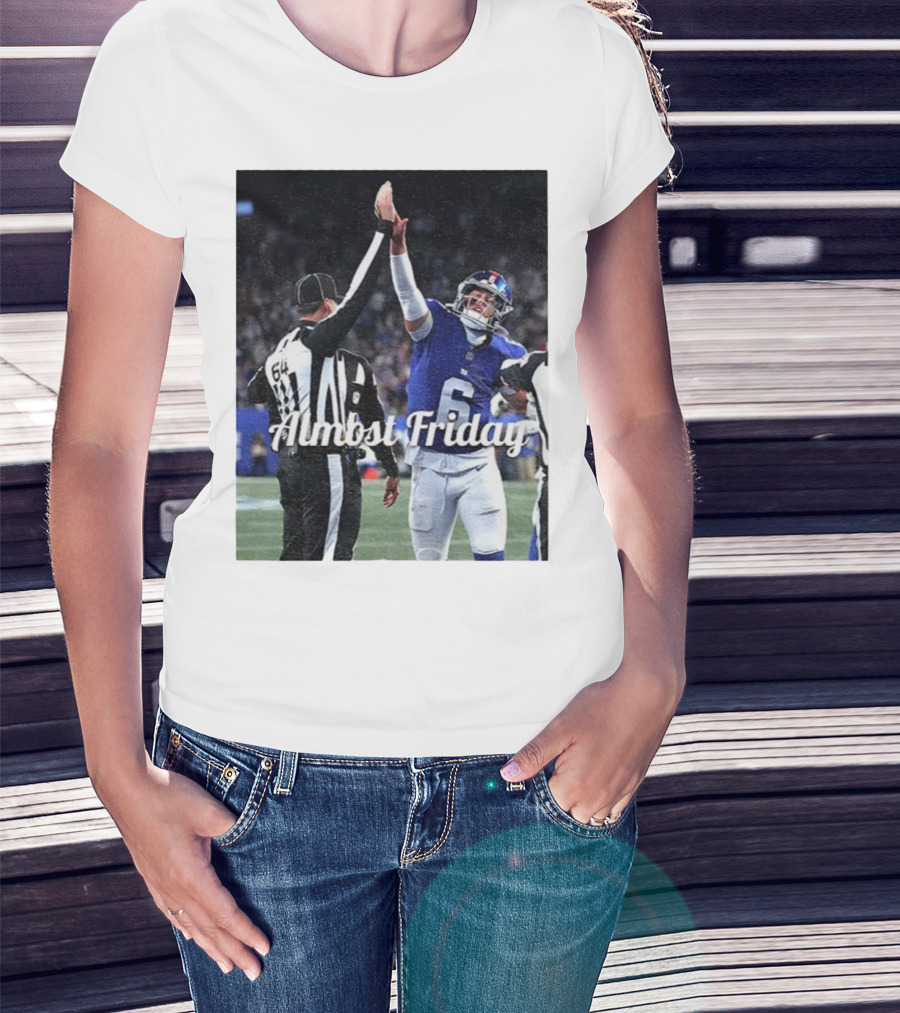 Almost Friday Jaxson Dart High Five Celebration T-Shirt