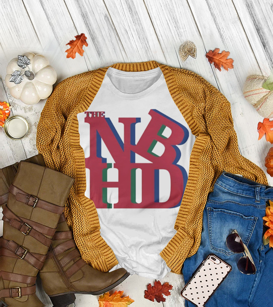 The Neighbourhood NBHD Text Layered Style T-Shirt