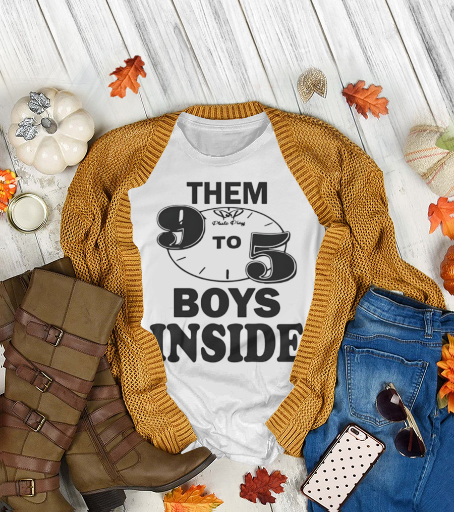 Them 9 to 5 Boys Inside Face T-Shirt