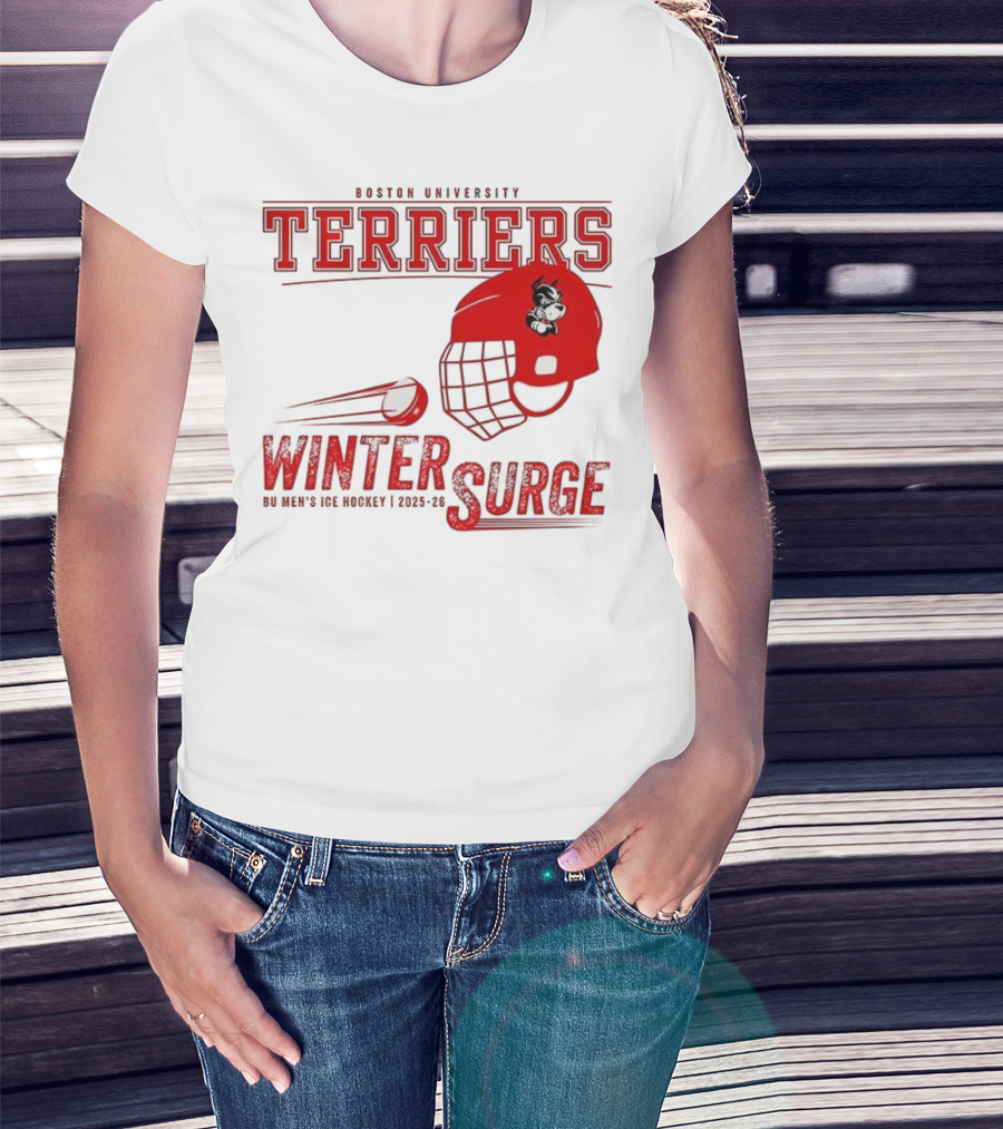 Boston Terriers Hockey Winter Surge 2009-2010 T-Shirt