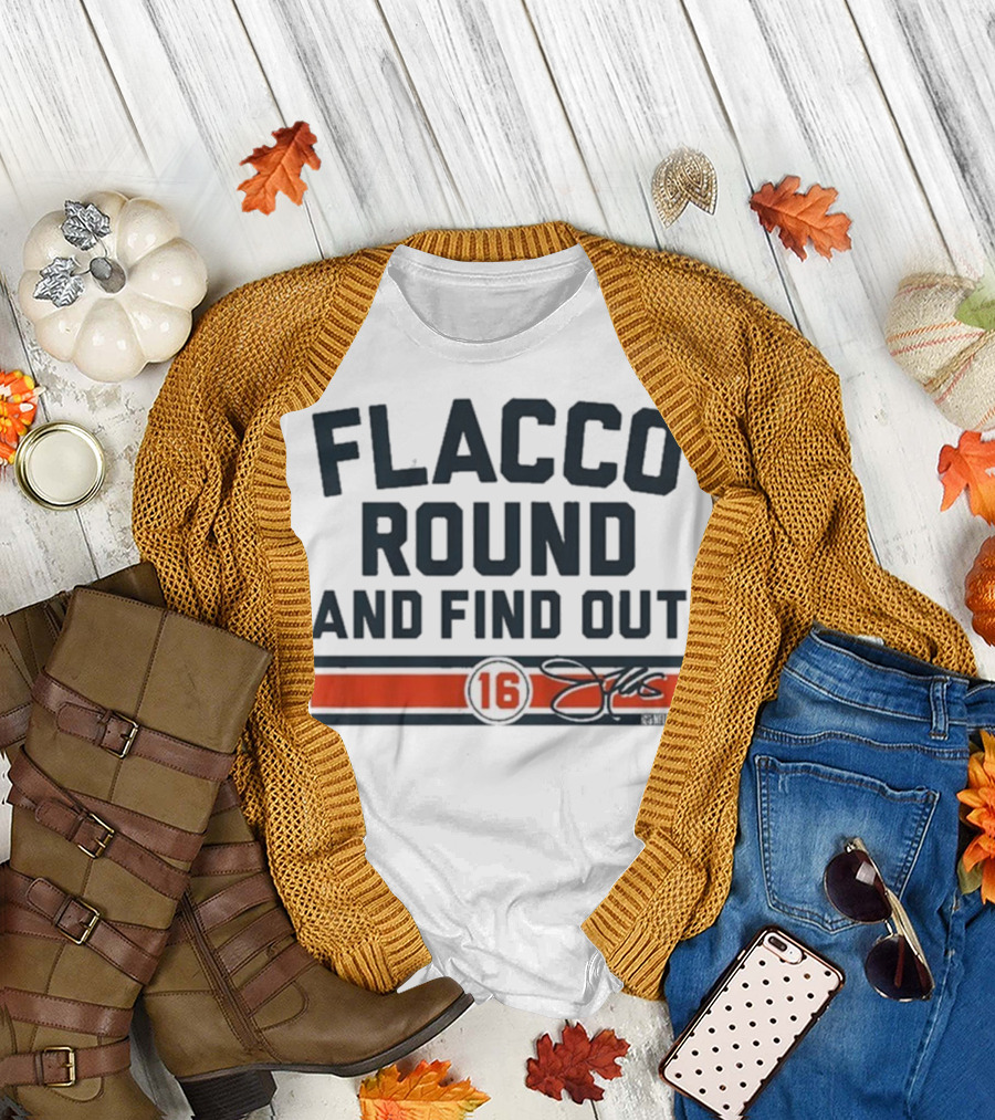 Flacco Round And Find Out 16 NFLPA Cincinnati Bengals T-Shirt