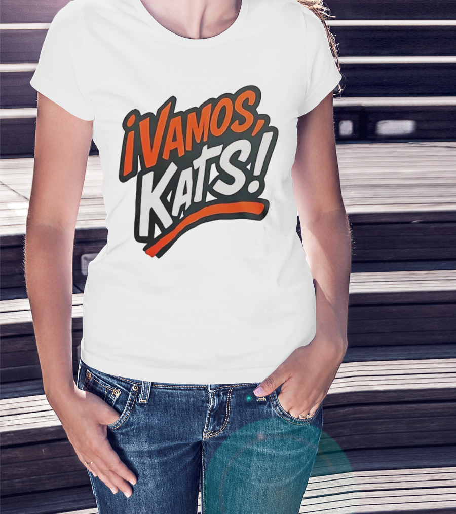 Sam Houston Bearkats Vamos Kats Football Enthusiasts Gear T-Shirt