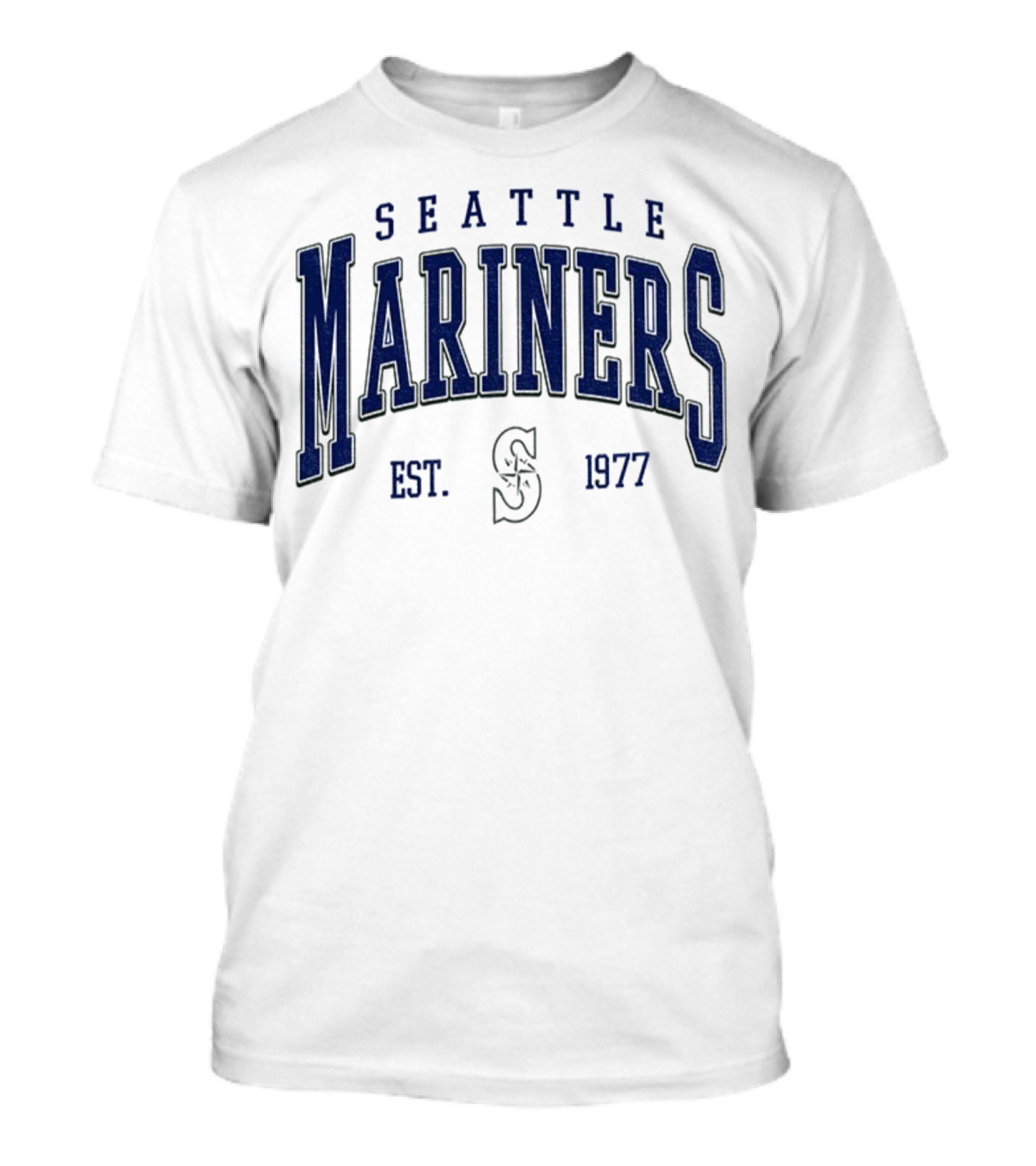 Seattle Mariners Est 1977 Vintage MLB Baseball T-Shirt
