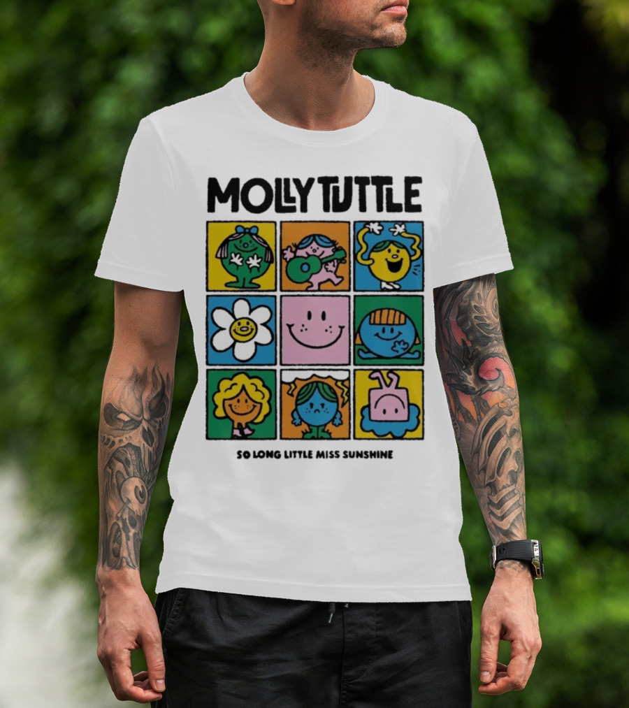 Molly Tuttle So Long Little Miss Sunshine Characters Iconic Pop Art Style T-Shirt