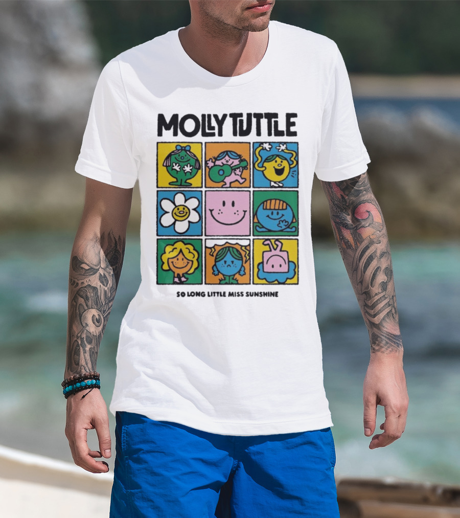Molly Tuttle So Long Little Miss Sunshine Characters Iconic Pop Art Style T-Shirt