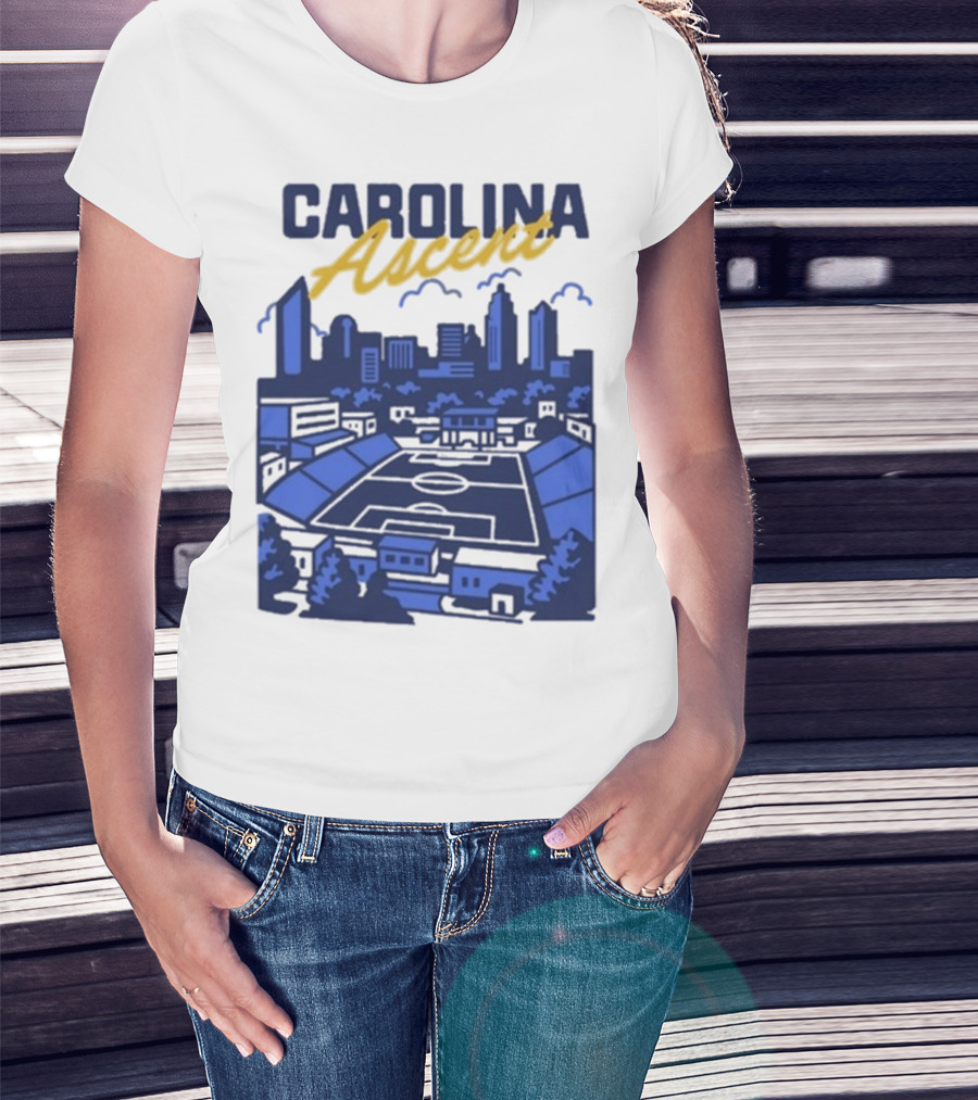 Carolina Ascent Skyline Stadium View T-Shirt
