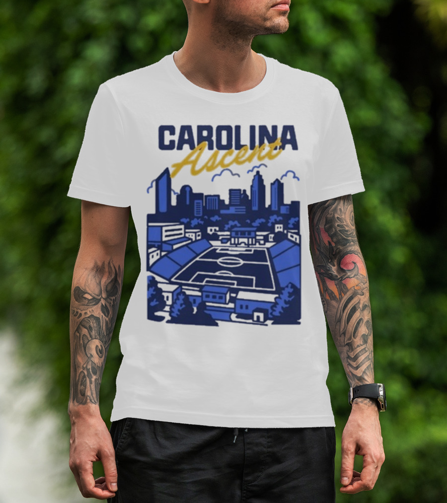 Carolina Ascent Skyline Stadium View T-Shirt