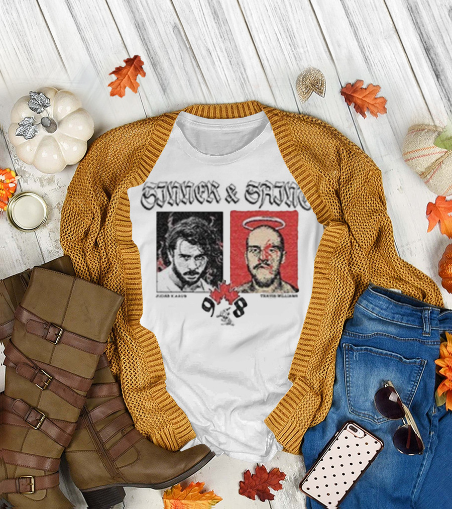 Sinner Saint Judas Icarus Travis Williams Canadian Wrestling Portraits T-Shirt