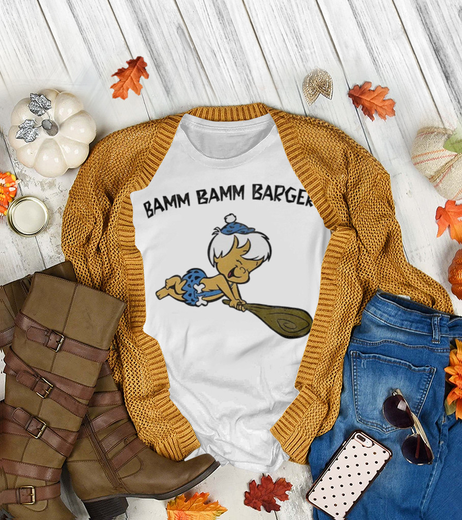 Bamm Bamm Barger The Flintstones Vintage Movie Icon T-Shirt