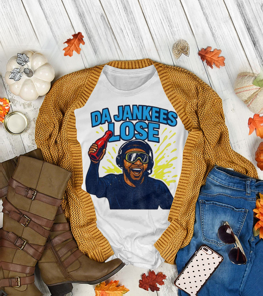 David Ortiz Da Jankees Lose Celebration Boston Red Sox Fan Favorite T-Shirt