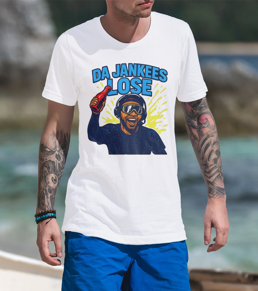 David Ortiz Da Jankees Lose Celebration Boston Red Sox Fan Favorite T-Shirt